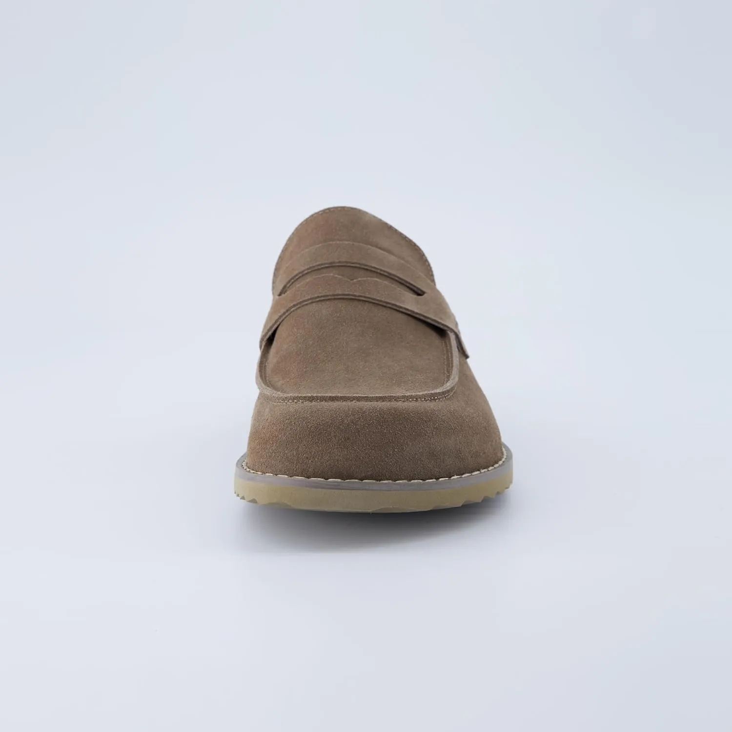 CUSHIONAIRE Zola Womens Penny Clog Mule  Suede Slip-On with Memory Foam, Cork Footbed & Flexible Outsole