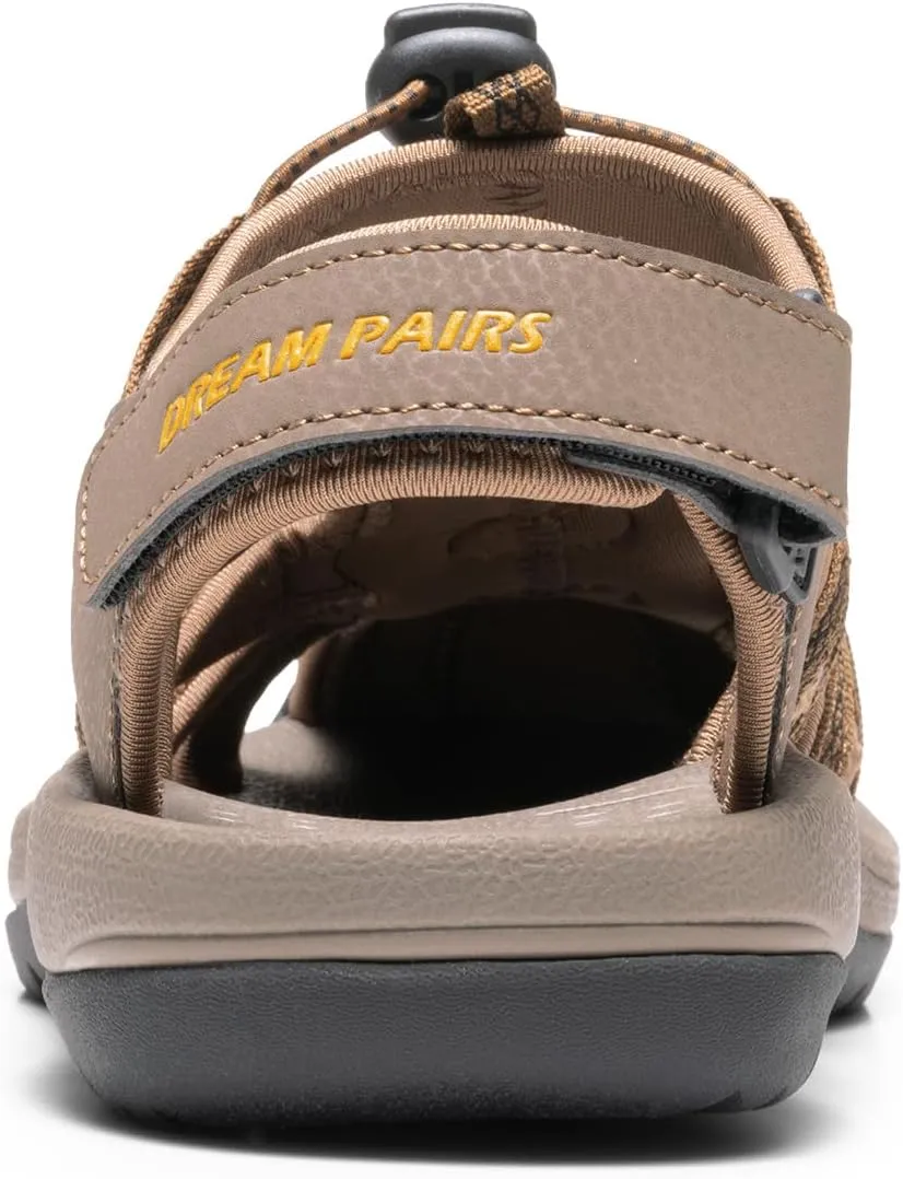 DREAM PAIRS Men's 160912-M-NEW Adventurous Summer Outdoor Sandals