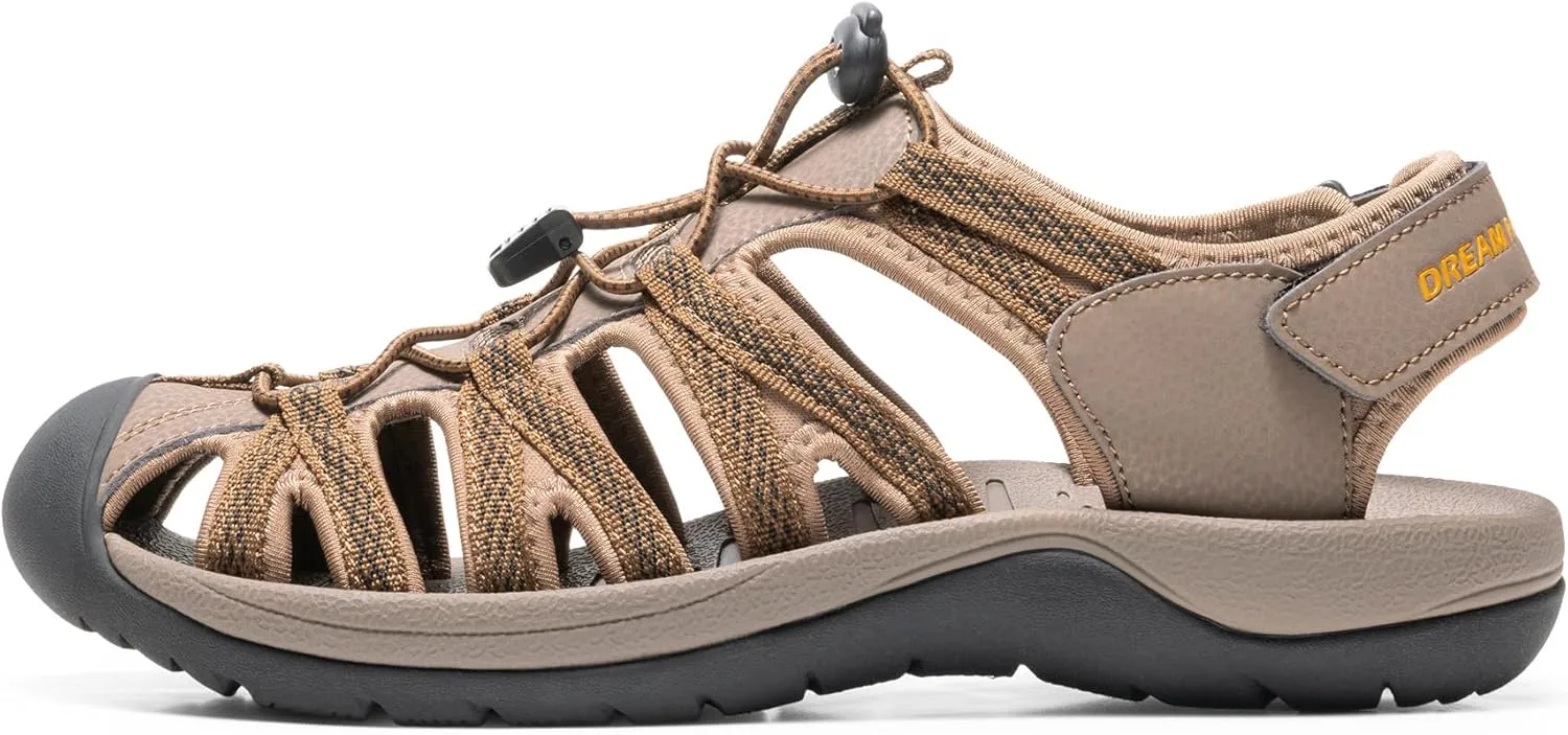 DREAM PAIRS Men's 160912-M-NEW Adventurous Summer Outdoor Sandals