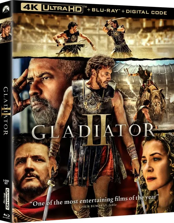 Gladiator II [4K UHD   Blu-Ray   Digital]