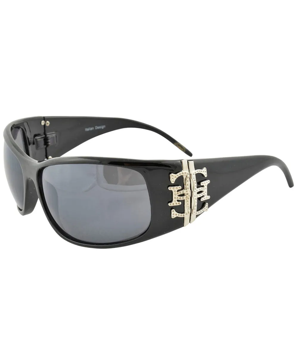 GLAM GLAM Black Fashion-Forward Sunglasses