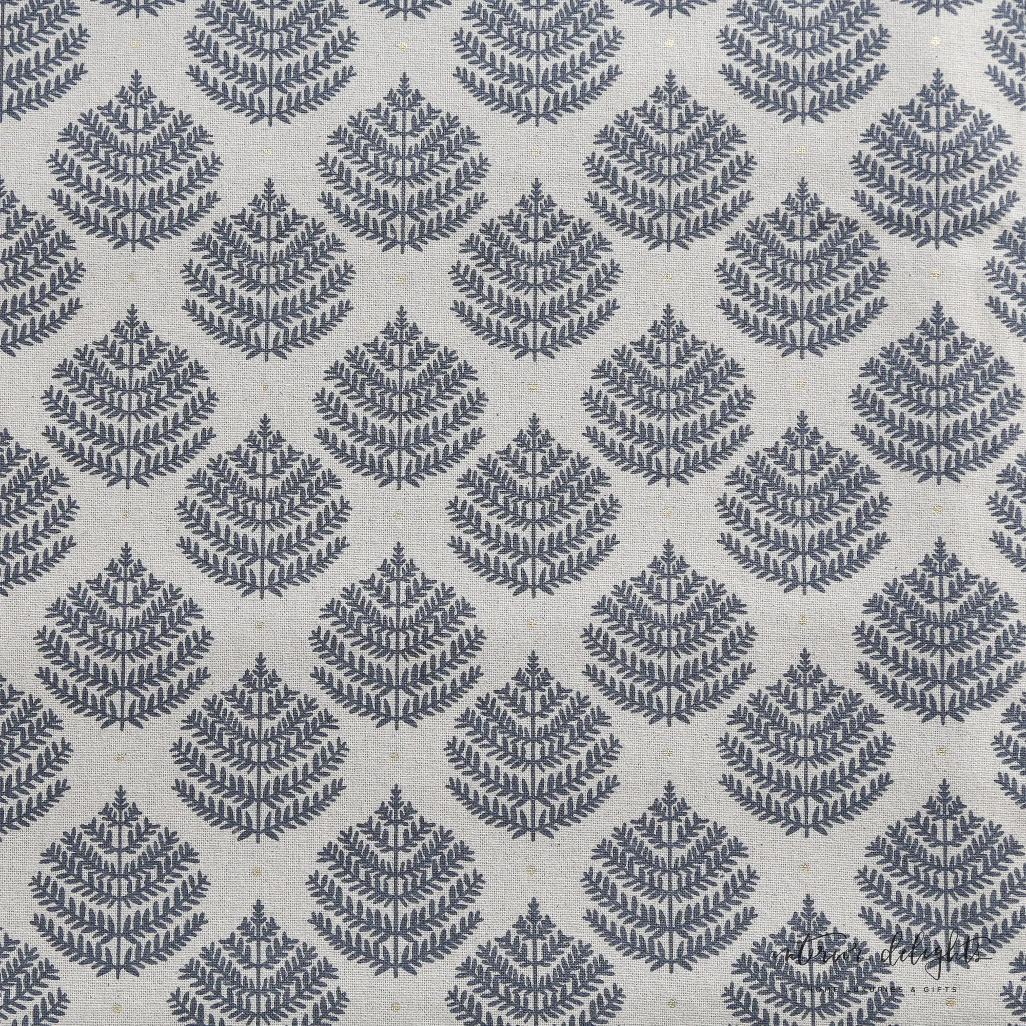 Leaf Pattern Cotton Table Cloth
