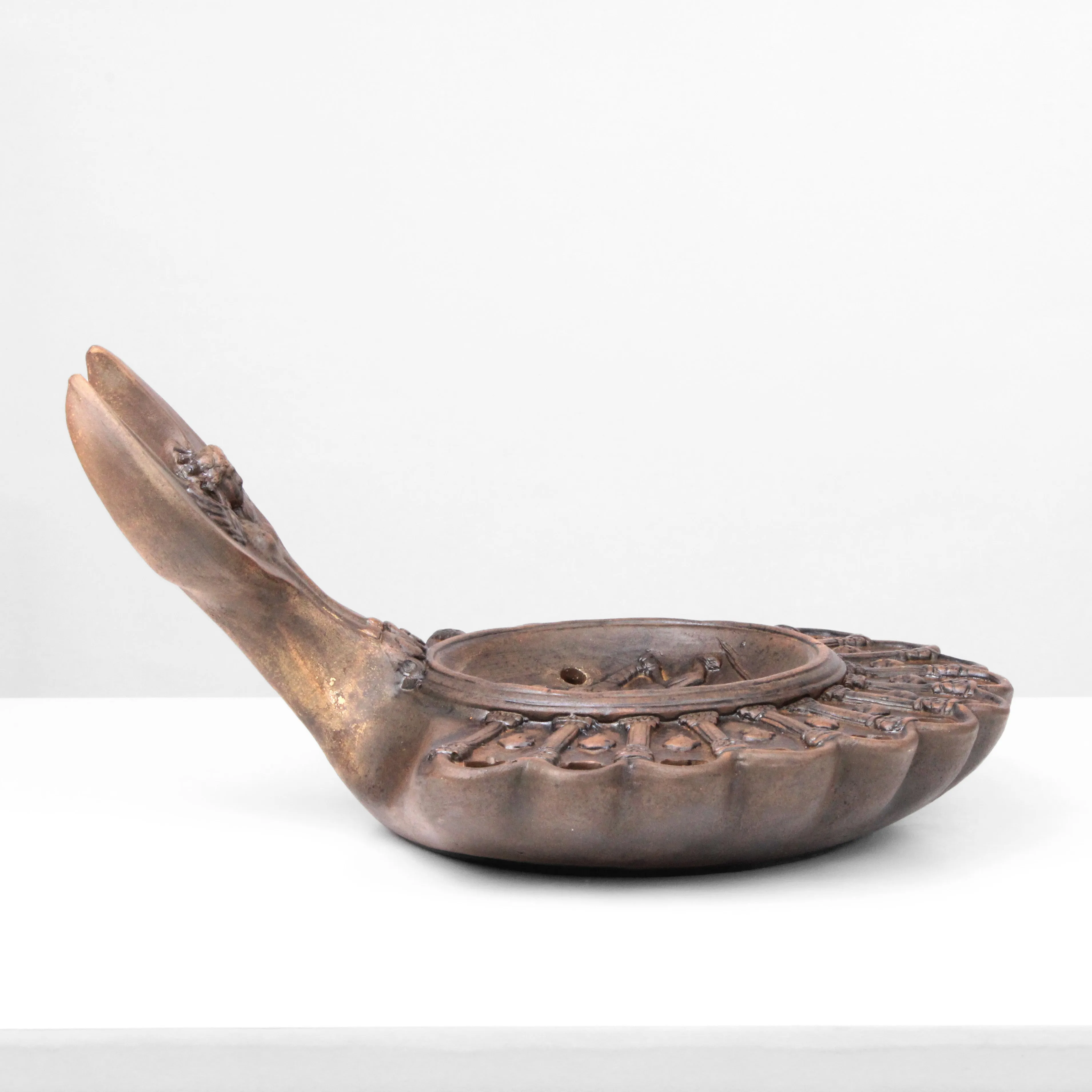 Oil Lamp of Gladiators with Sixteen Nozzles