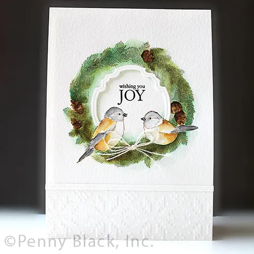 Penny Black Slapstick Cling Rubber Stamp - Chirrup