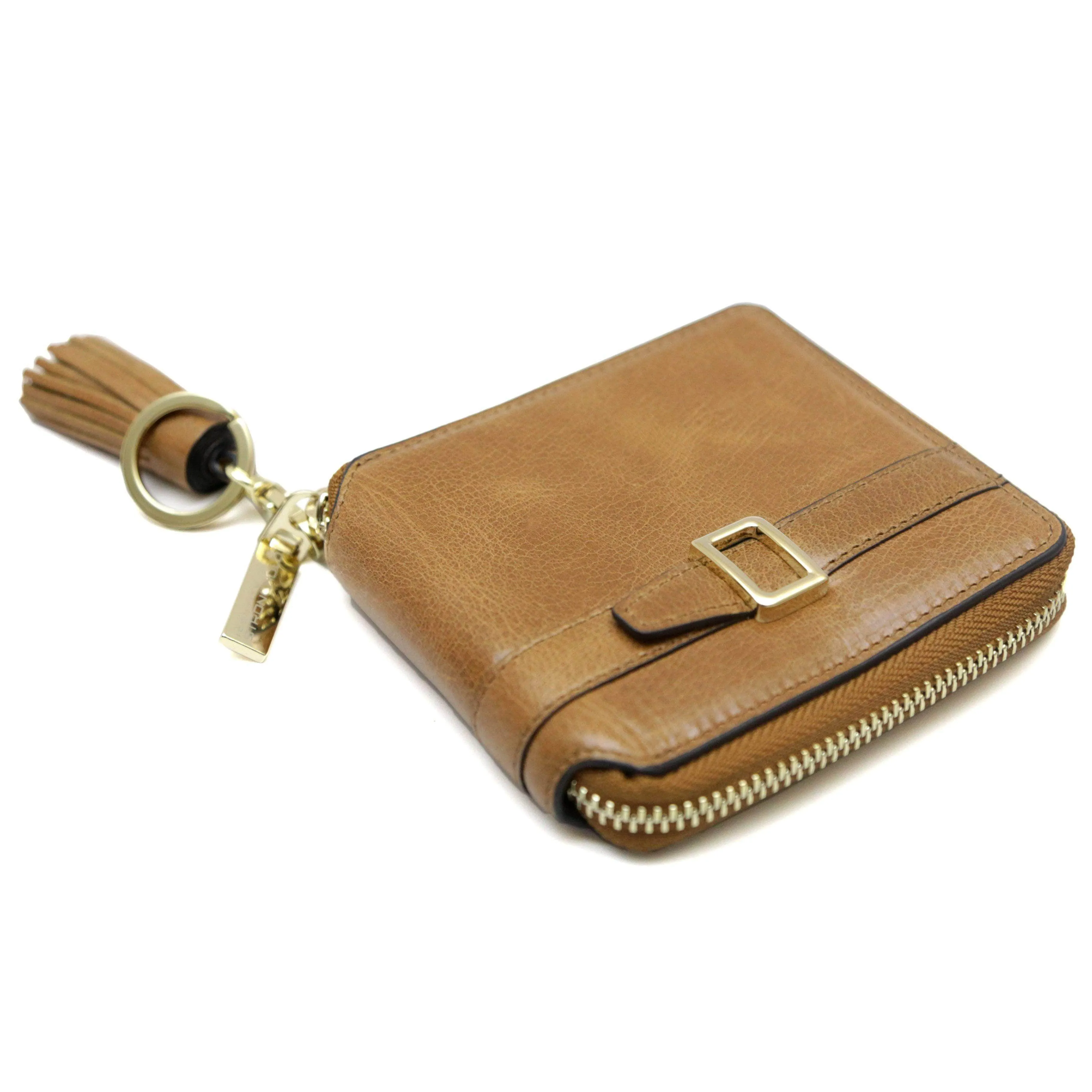 RFID Belted Ziparound Bifold