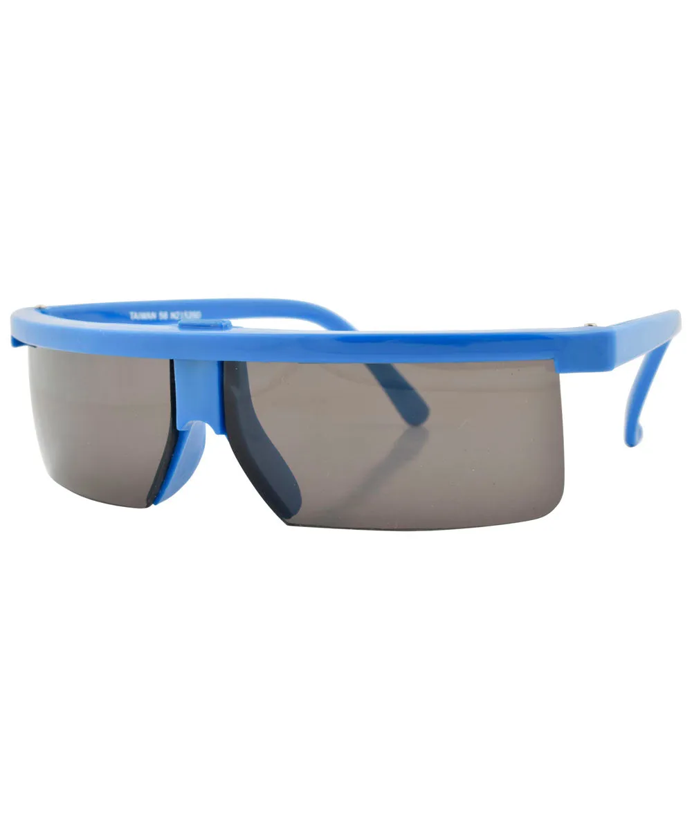 SQUATTER Blue Fashion-Forward Sunglasses