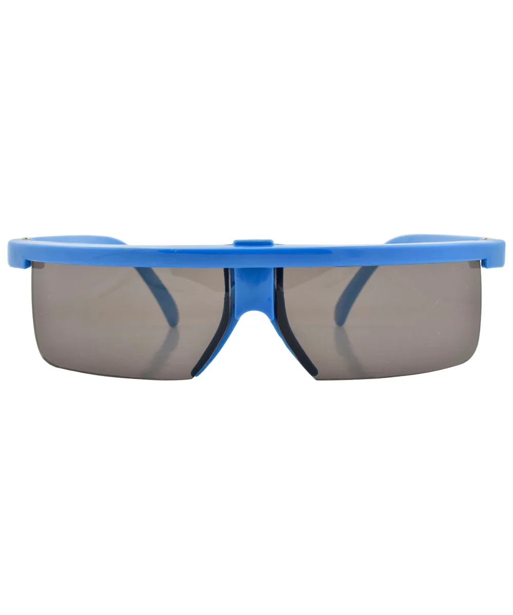 SQUATTER Blue Fashion-Forward Sunglasses